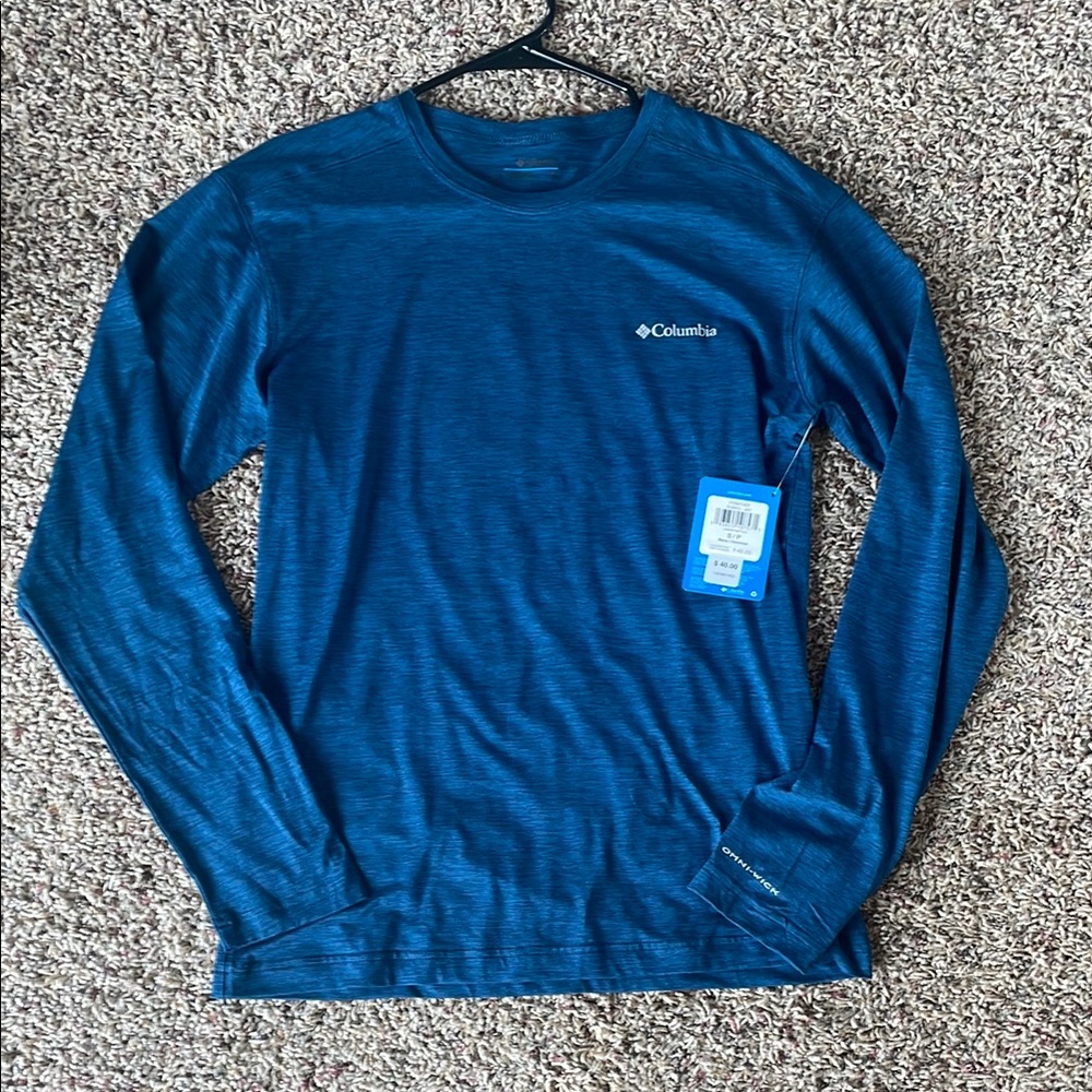 Columbia Blue Long Sleeve Shirt